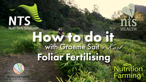 How to Do It Series - Episode 16 - Foliar Fertilising